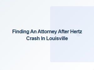 Get Legal Help After a Hertz Accident in Louisville